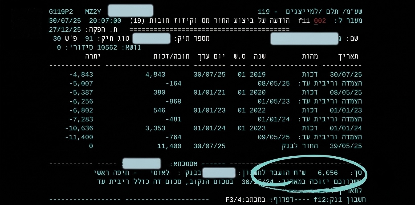 אישור מס הכנסה 3744